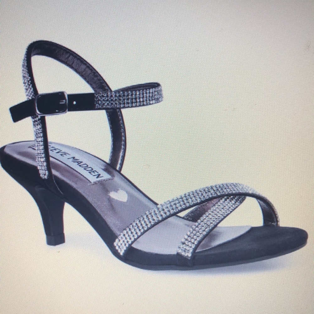 Steve Madden Little & Big Girls Rhinestone Dress Sandals